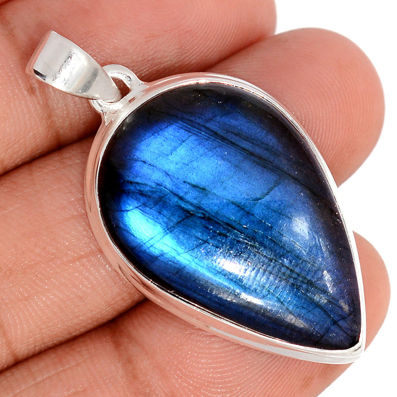 1.7" Blue Fire Labradorite Pendants - BFLP2321