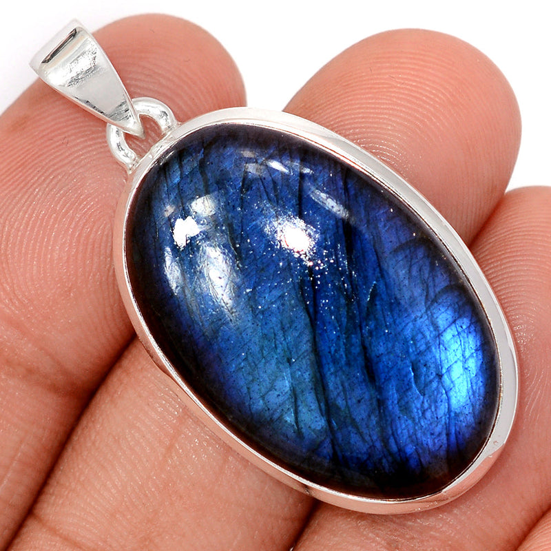 1.7" Blue Fire Labradorite Pendants - BFLP2322