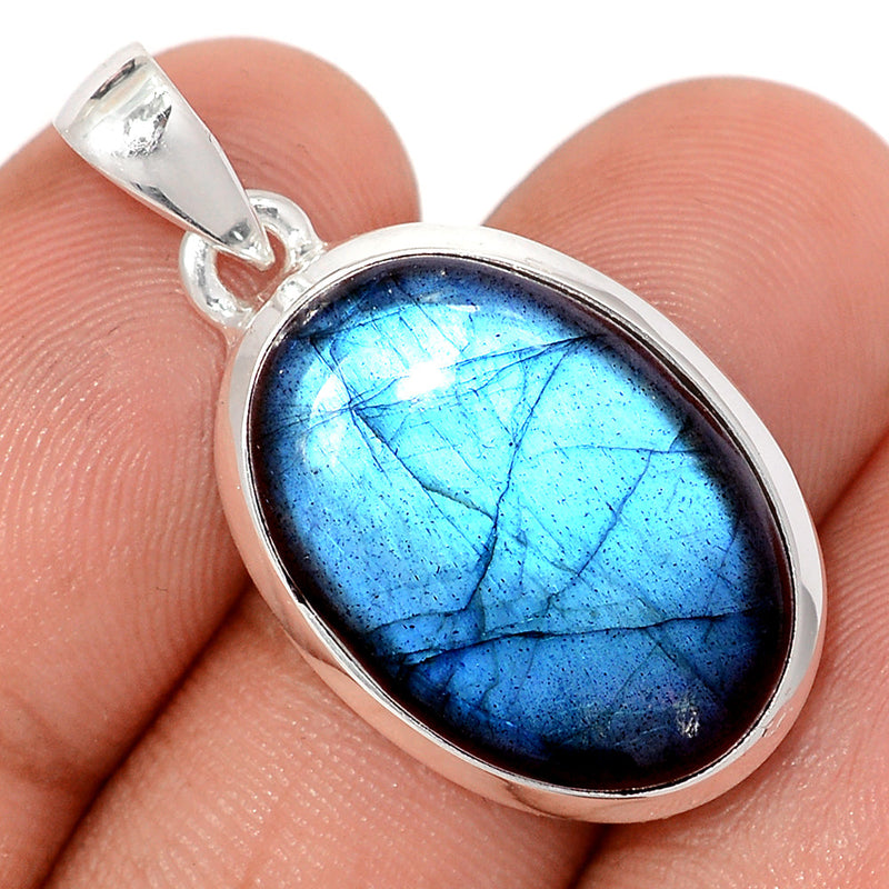 1.3" Blue Fire Labradorite Pendants - BFLP2324