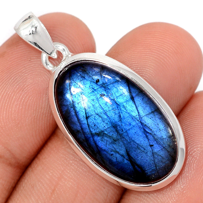 1.5" Blue Fire Labradorite Pendants - BFLP2326