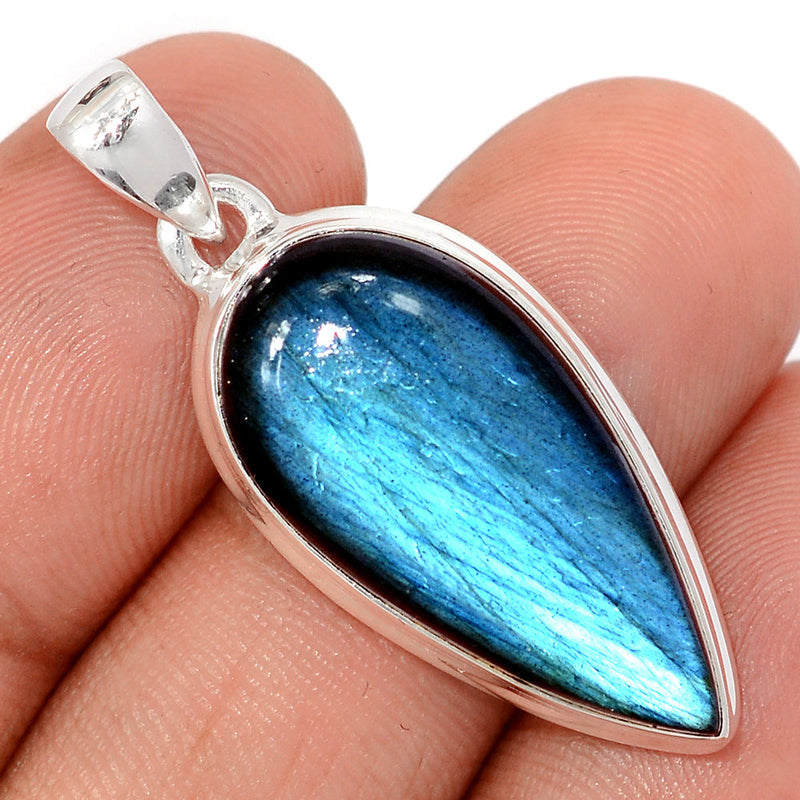 1.5" Blue Fire Labradorite Pendants - BFLP2327