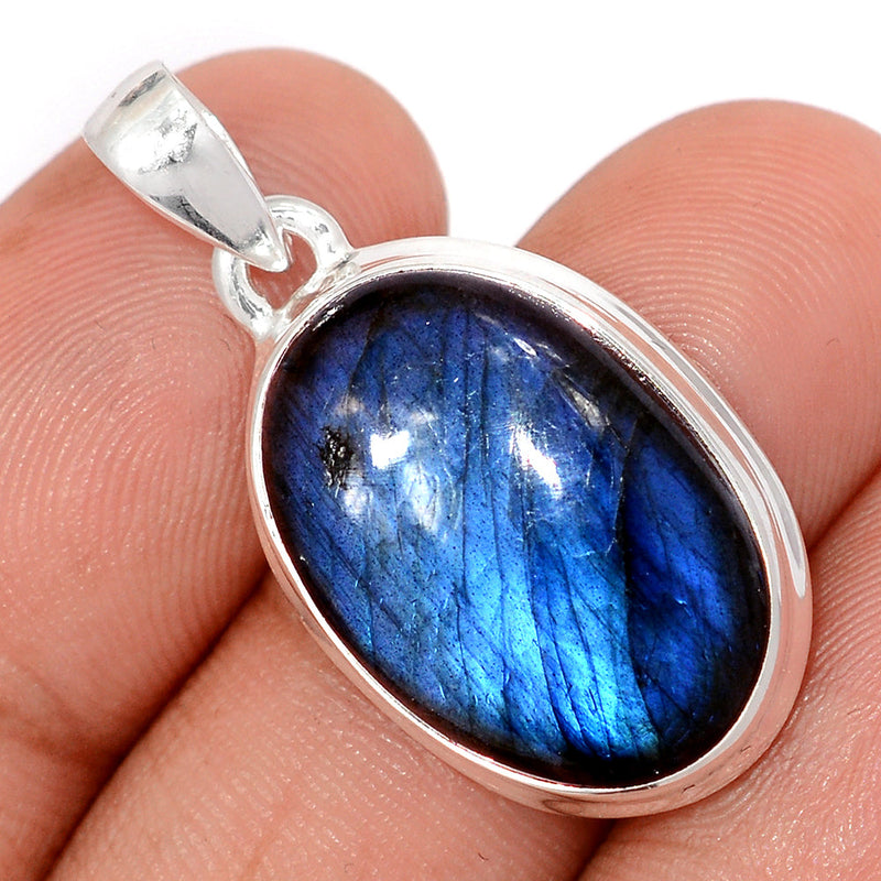 1.3" Blue Fire Labradorite Pendants - BFLP2328