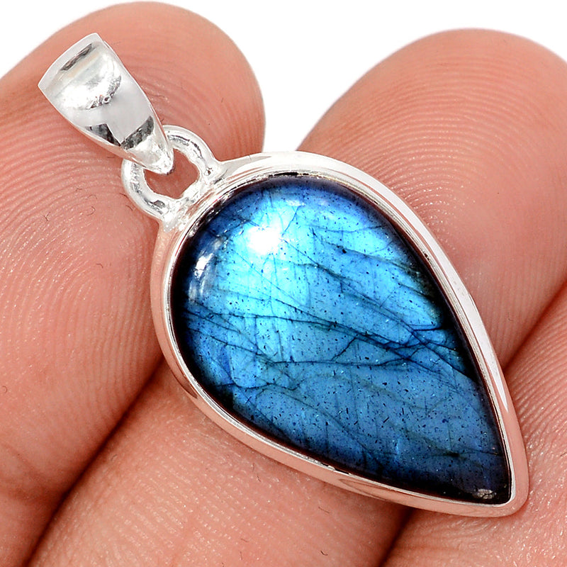 1.3" Blue Fire Labradorite Pendants - BFLP2336