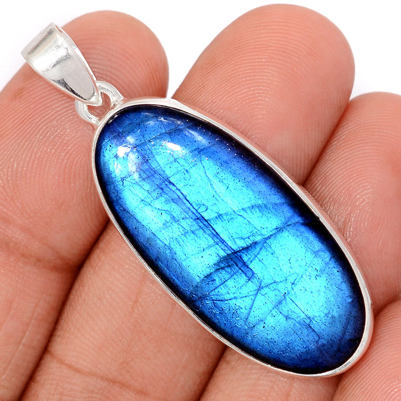 1.8" Blue Fire Labradorite Pendants - BFLP2344