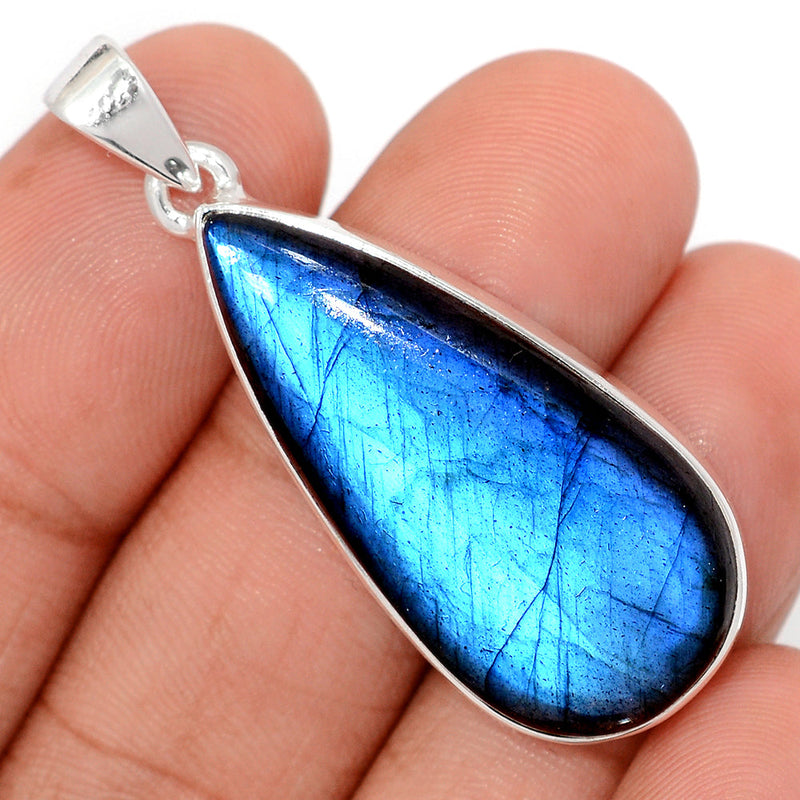 1.8" Blue Fire Labradorite Pendants - BFLP2348