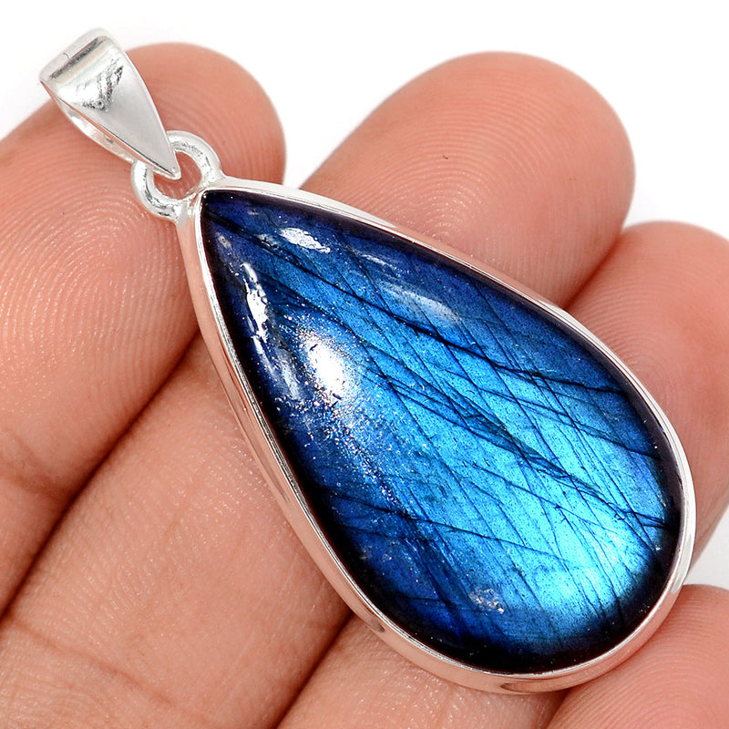1.8" Blue Fire Labradorite Pendants - BFLP2352