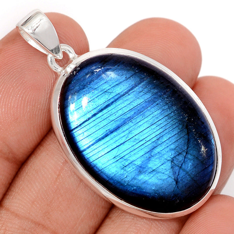 1.7" Heavy Piece - Blue Fire Labradorite Pendants - BFLP2353