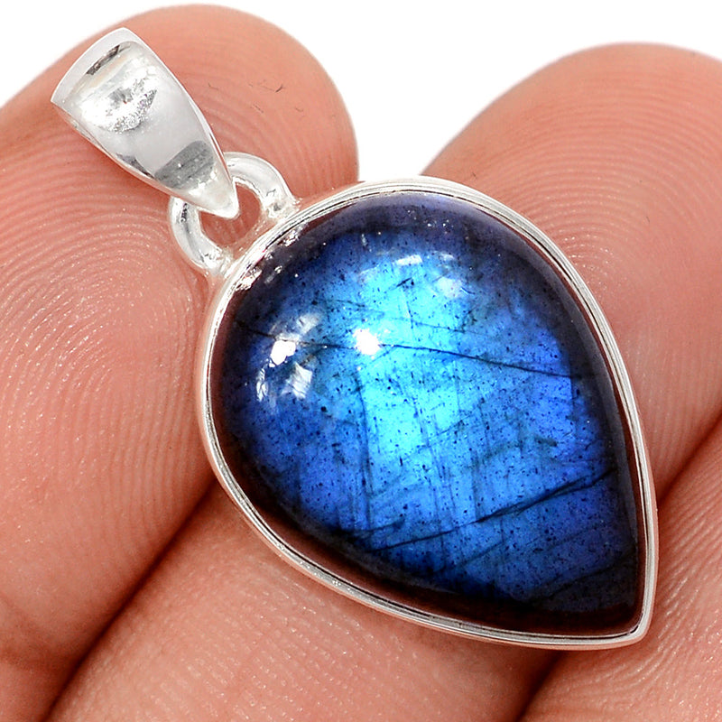 1.2" Blue Fire Labradorite Pendants - BFLP2360