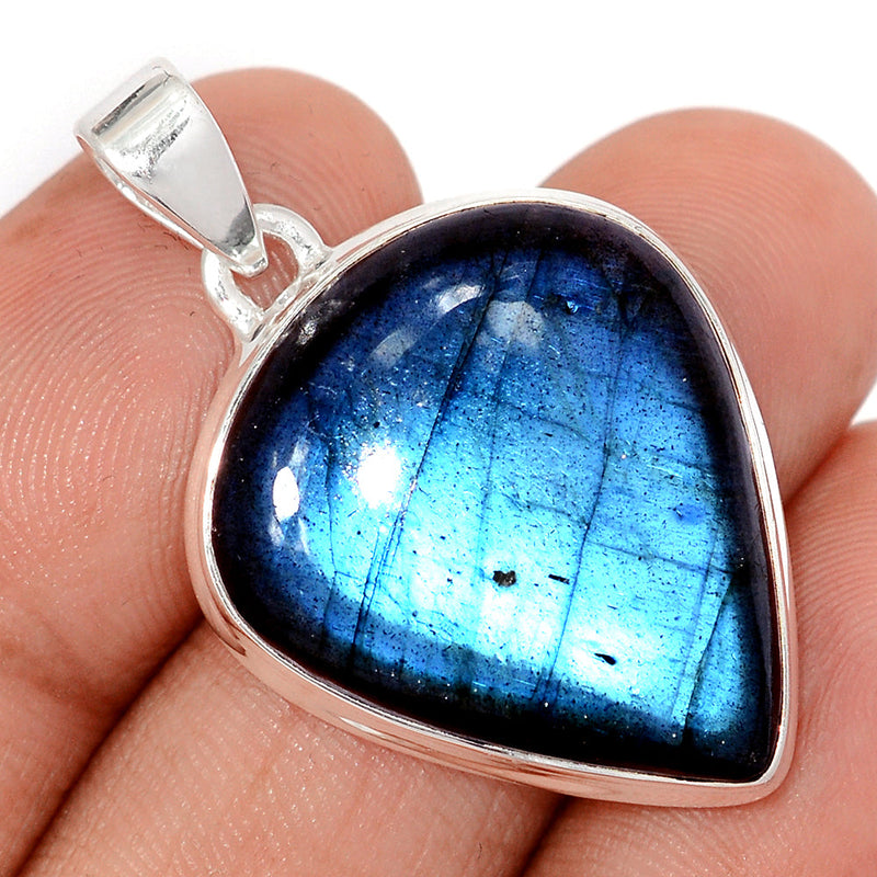 1.5" Blue Fire Labradorite Pendants - BFLP2366