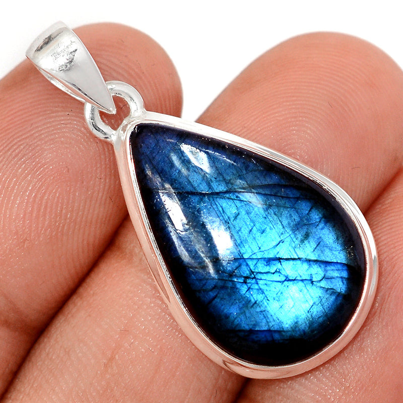 1.3" Blue Fire Labradorite Pendants - BFLP2369