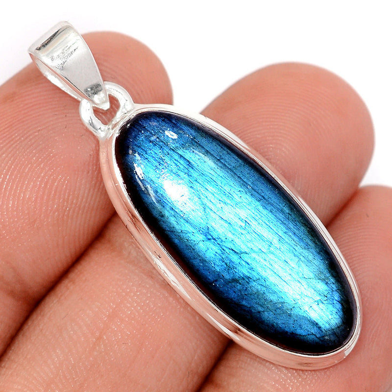 1.6" Blue Fire Labradorite Pendants - BFLP2370