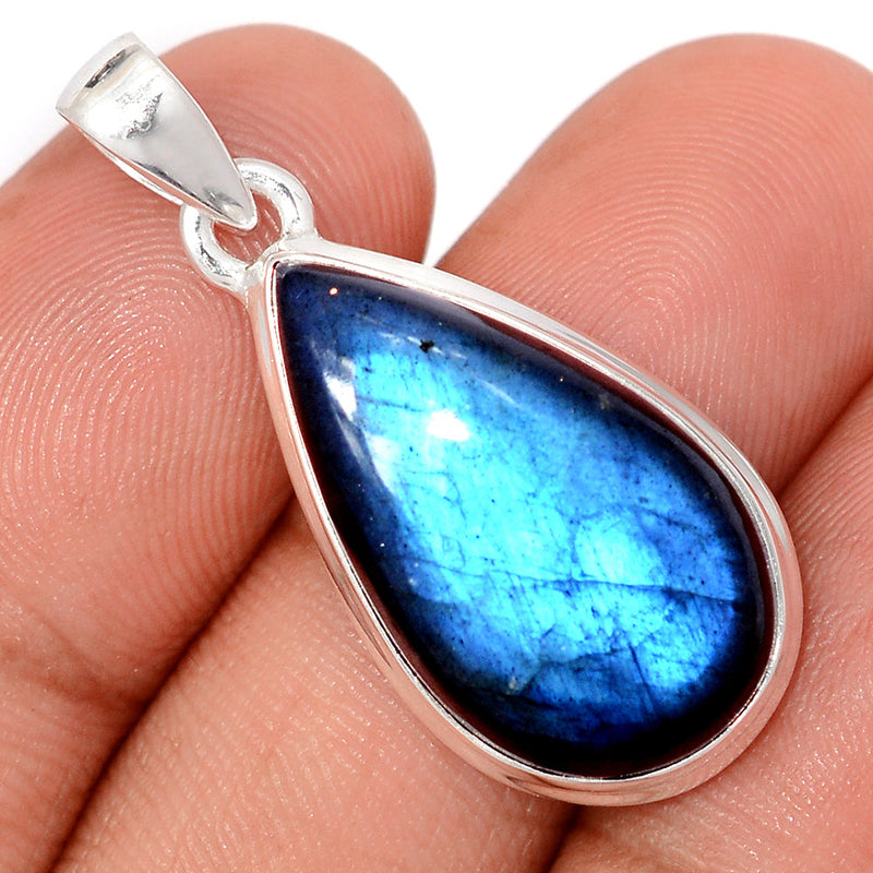 1.5" Blue Fire Labradorite Pendants - BFLP2376