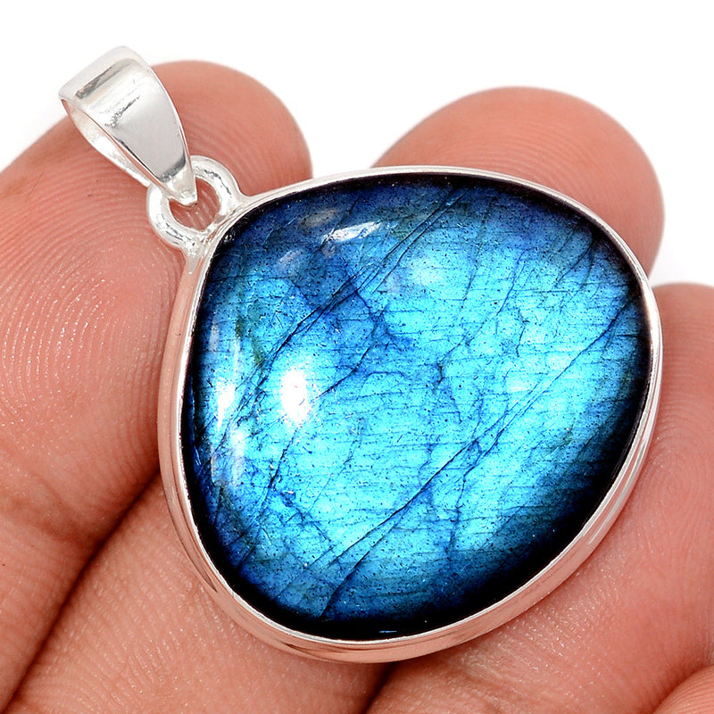 1.5" Blue Fire Labradorite Pendants - BFLP2377