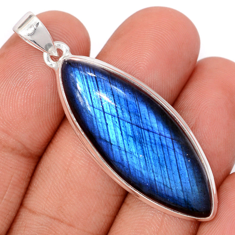 2" Blue Fire Labradorite Pendants - BFLP2378
