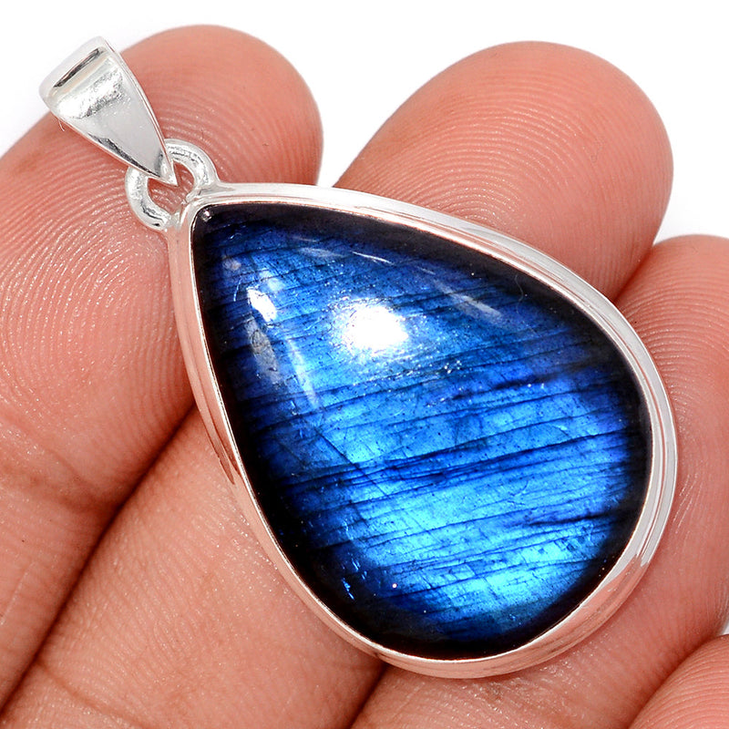 1.6" Blue Fire Labradorite Pendants - BFLP2382