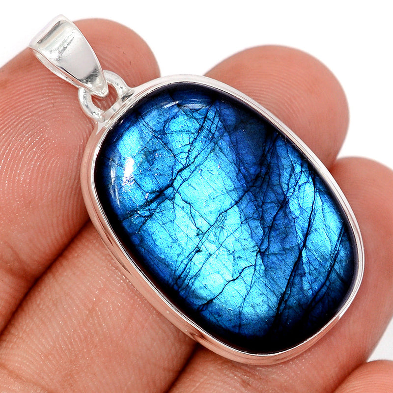 1.6" Blue Fire Labradorite Pendants - BFLP2383