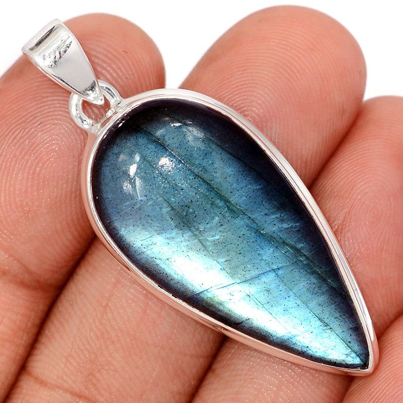 1.8" Blue Fire Labradorite Pendants - BFLP2385