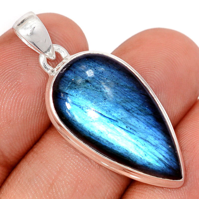 1.5" Blue Fire Labradorite Pendants - BFLP2390