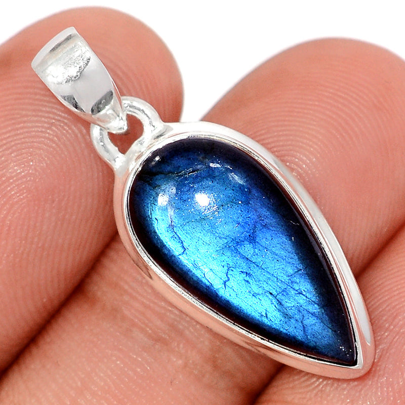 1.2" Blue Fire Labradorite Pendants - BFLP2392