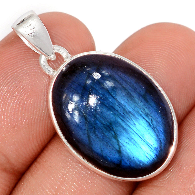 1.3" Blue Fire Labradorite Pendants - BFLP2394