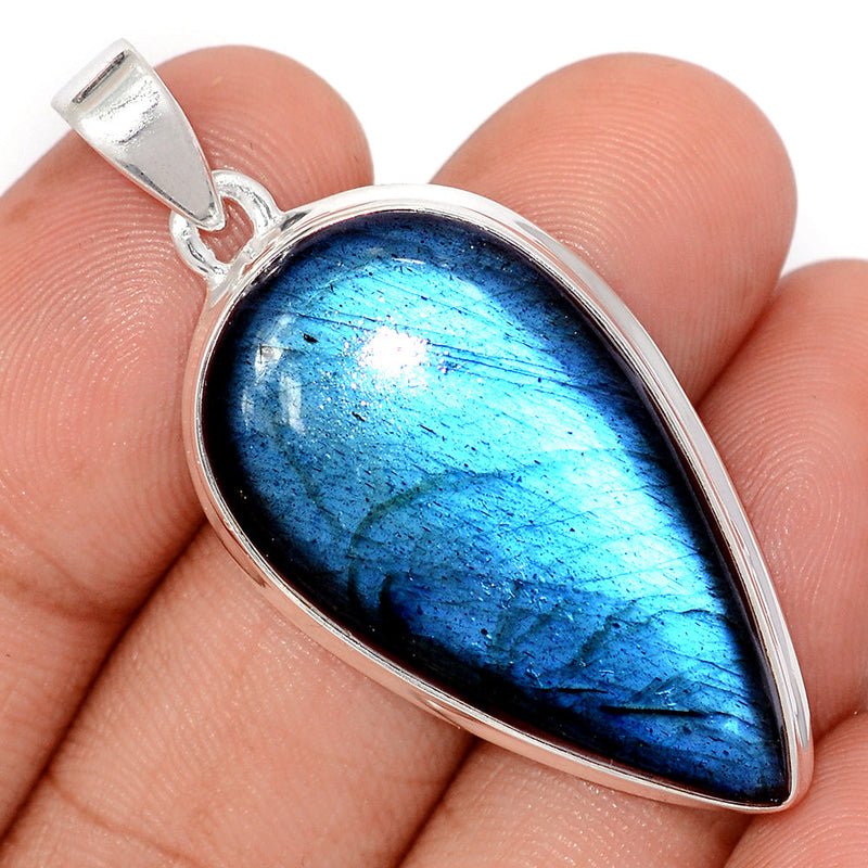 1.8" Blue Fire Labradorite Pendants - BFLP2395