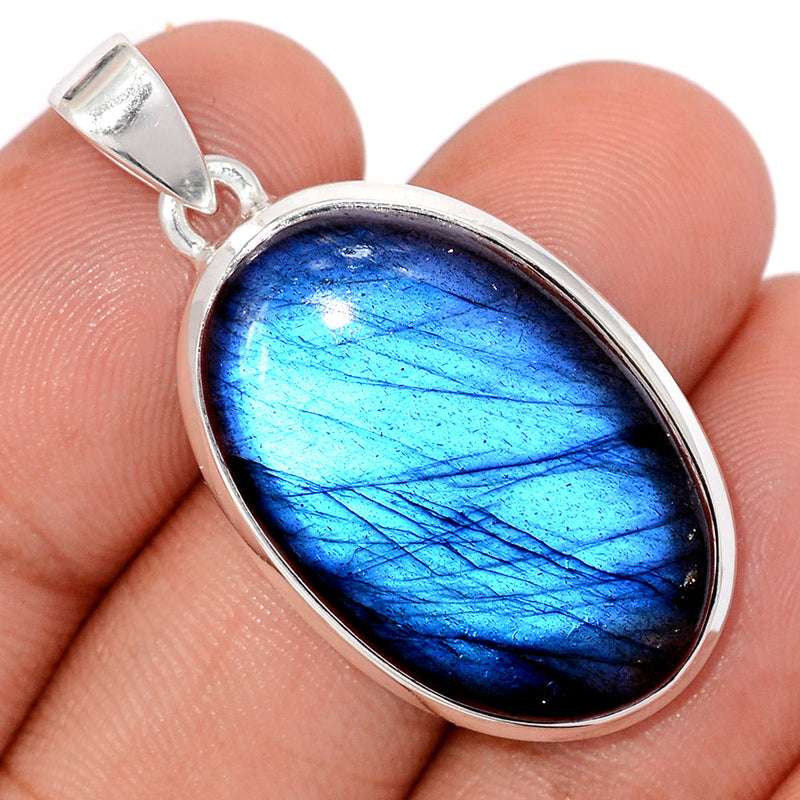 1.6" Blue Fire Labradorite Pendants - BFLP2396