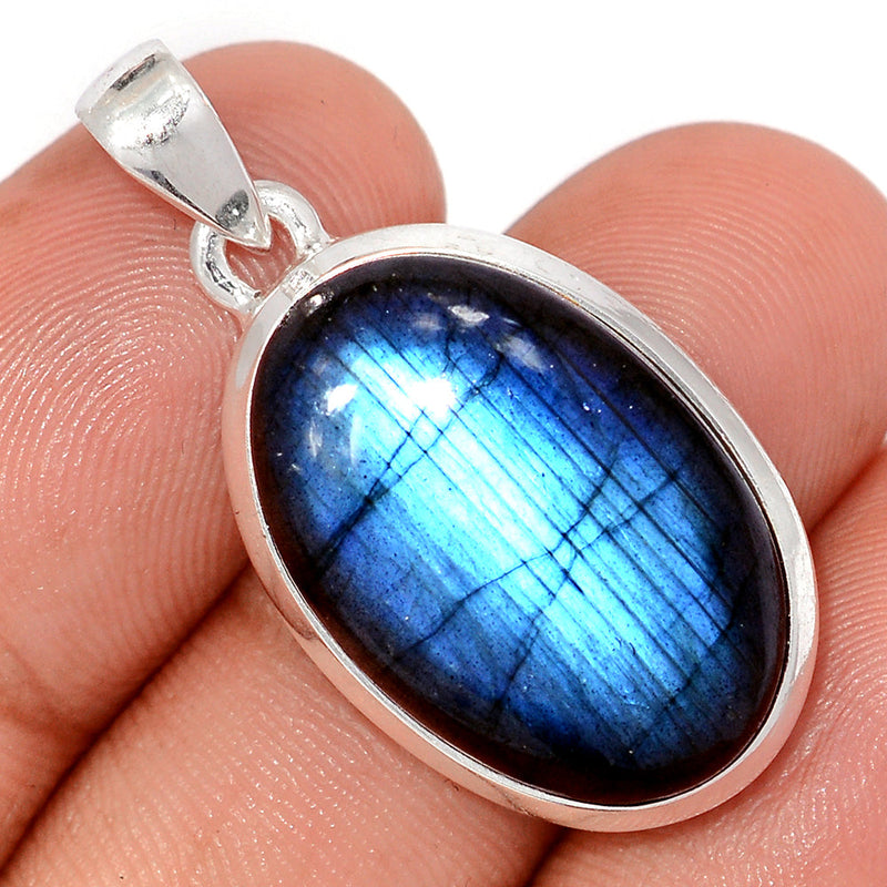1.3" Blue Fire Labradorite Pendants - BFLP2400