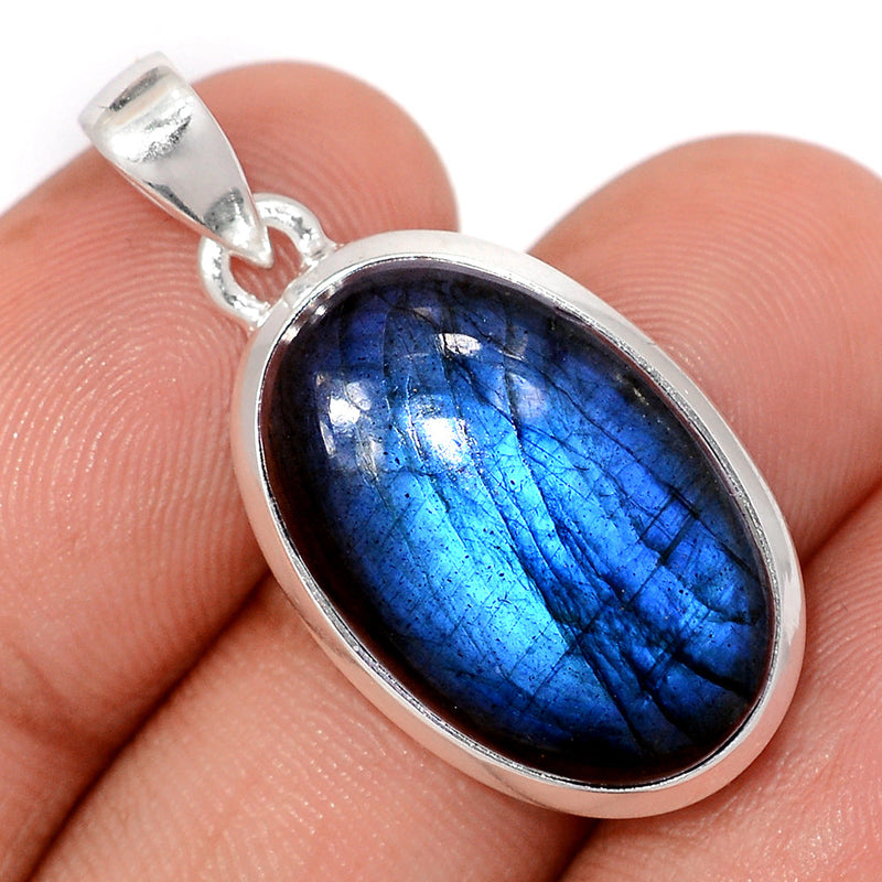 1.3" Blue Fire Labradorite Pendants - BFLP2409