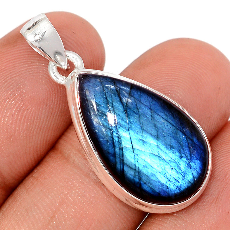 1.3" Blue Fire Labradorite Pendants - BFLP2412
