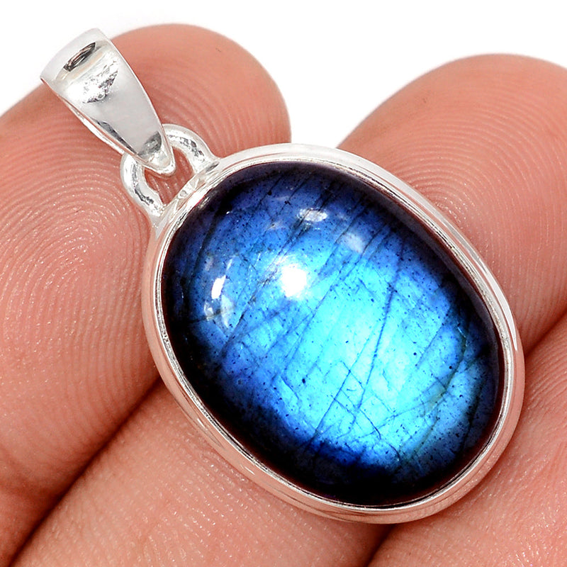 1.2" Blue Fire Labradorite Pendants - BFLP2413