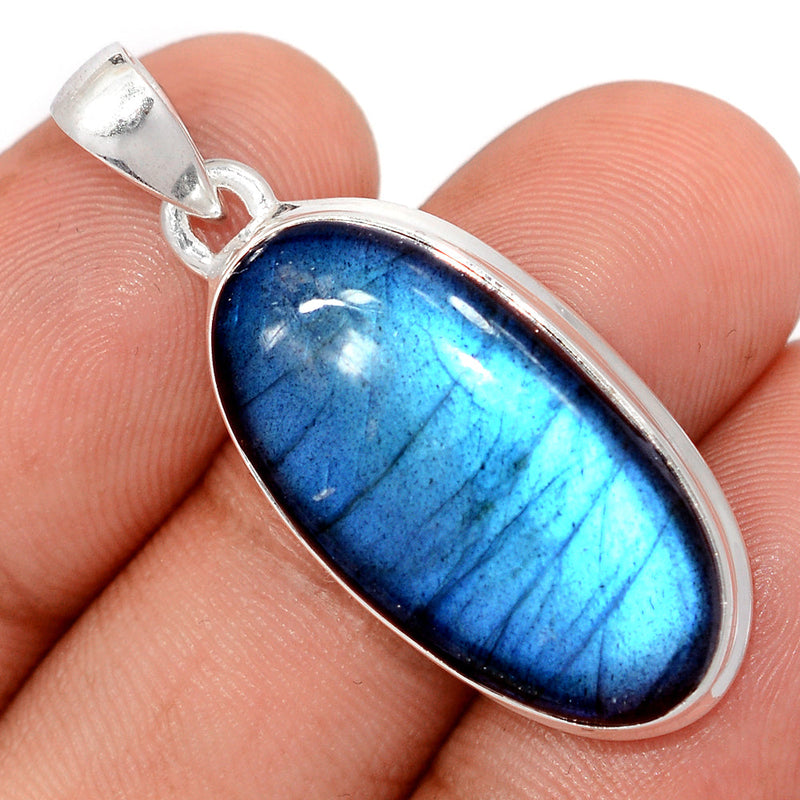 1.5" Blue Fire Labradorite Pendants - BFLP2418