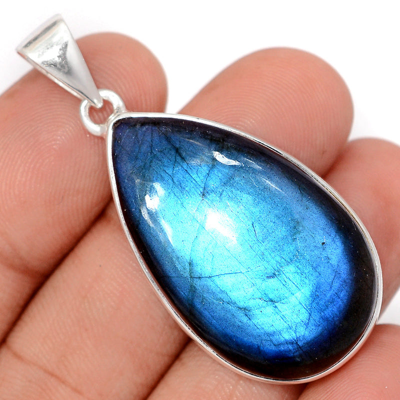 1.8" Blue Fire Labradorite Pendants - BFLP2443