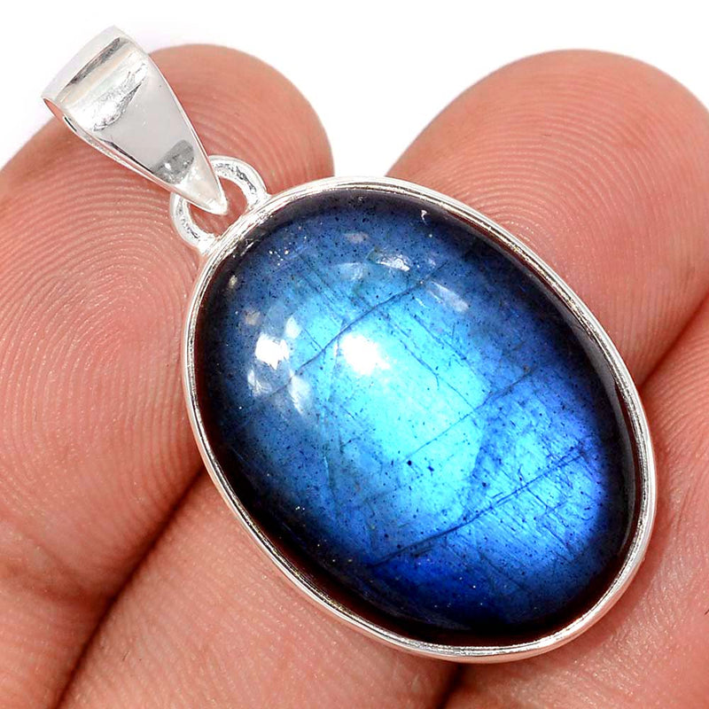 1.5" Blue Fire Labradorite Pendants - BFLP2467