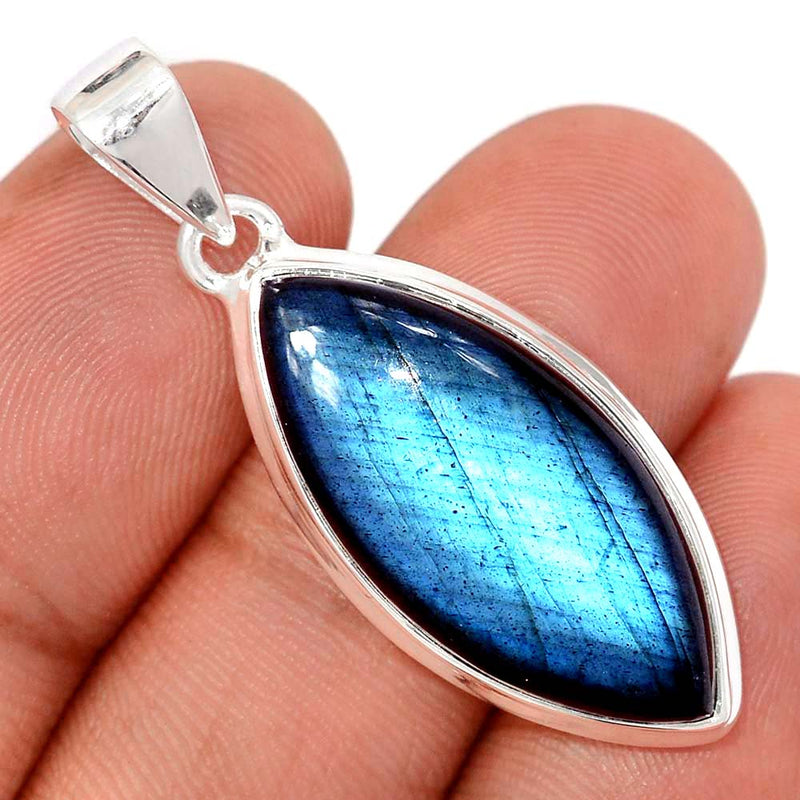 1.6" Blue Fire Labradorite Pendants - BFLP2472