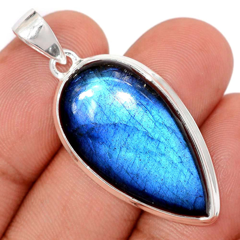 1.6" Blue Fire Labradorite Pendants - BFLP2475