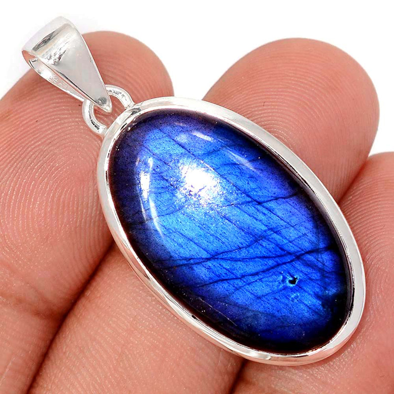 1.6" Blue Fire Labradorite Pendants - BFLP2477