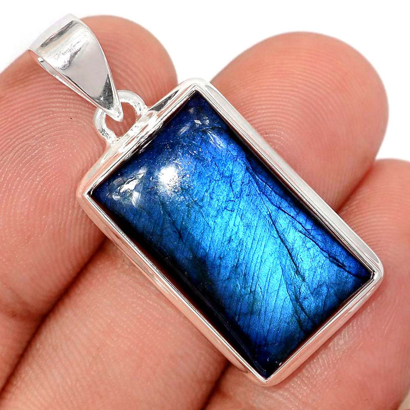 1.5" Blue Fire Labradorite Pendants - BFLP2478