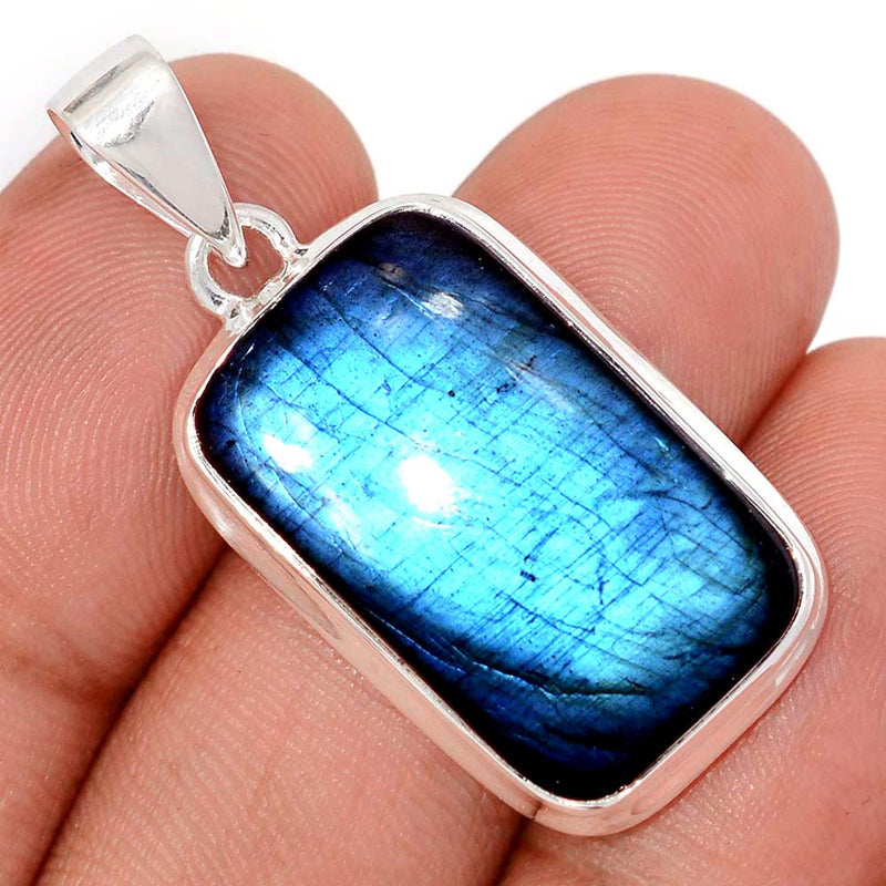 1.5" Blue Fire Labradorite Pendants - BFLP2482