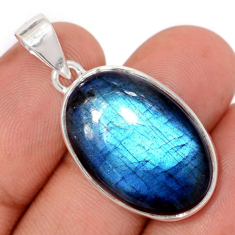 1.5" Blue Fire Labradorite Pendants - BFLP2483