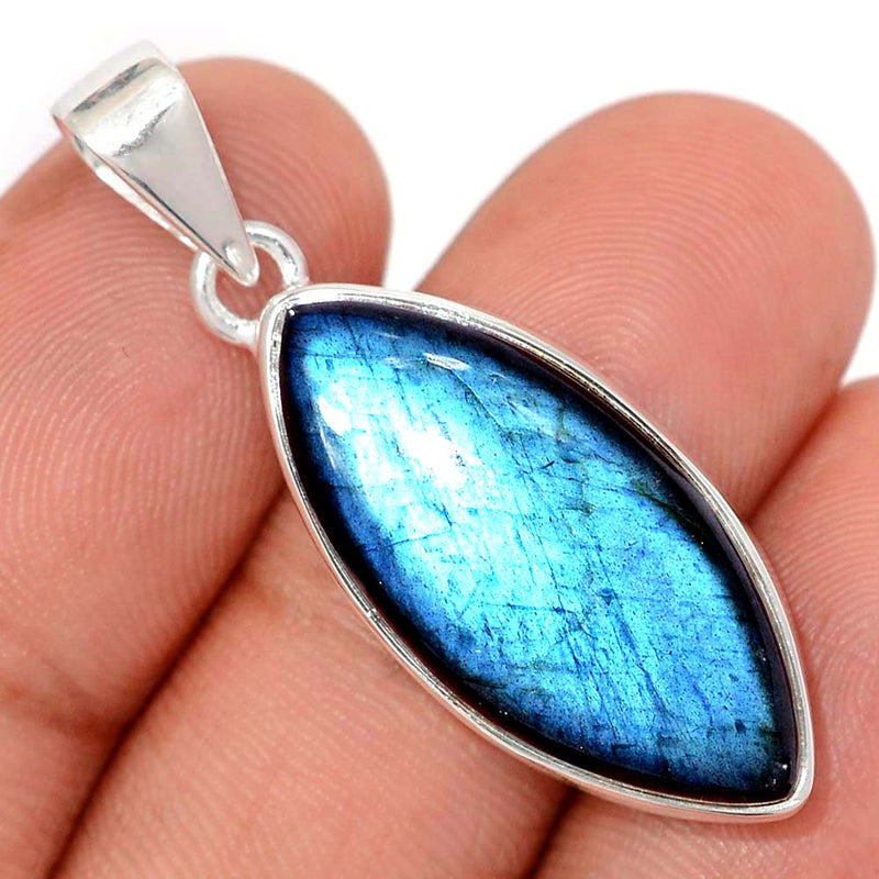 1.6" Blue Fire Labradorite Pendants - BFLP2484