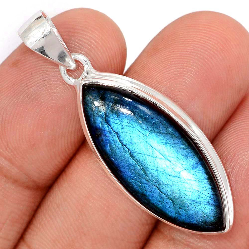 1.6" Blue Fire Labradorite Pendants - BFLP2486