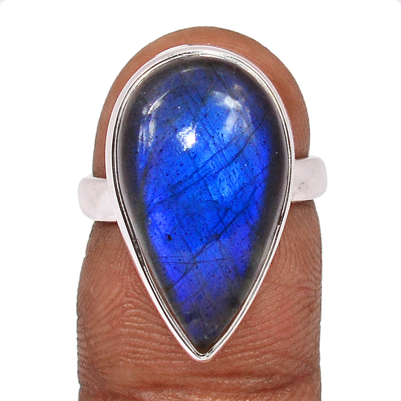 Blue Fire Labradorite Ring - BFLR1339