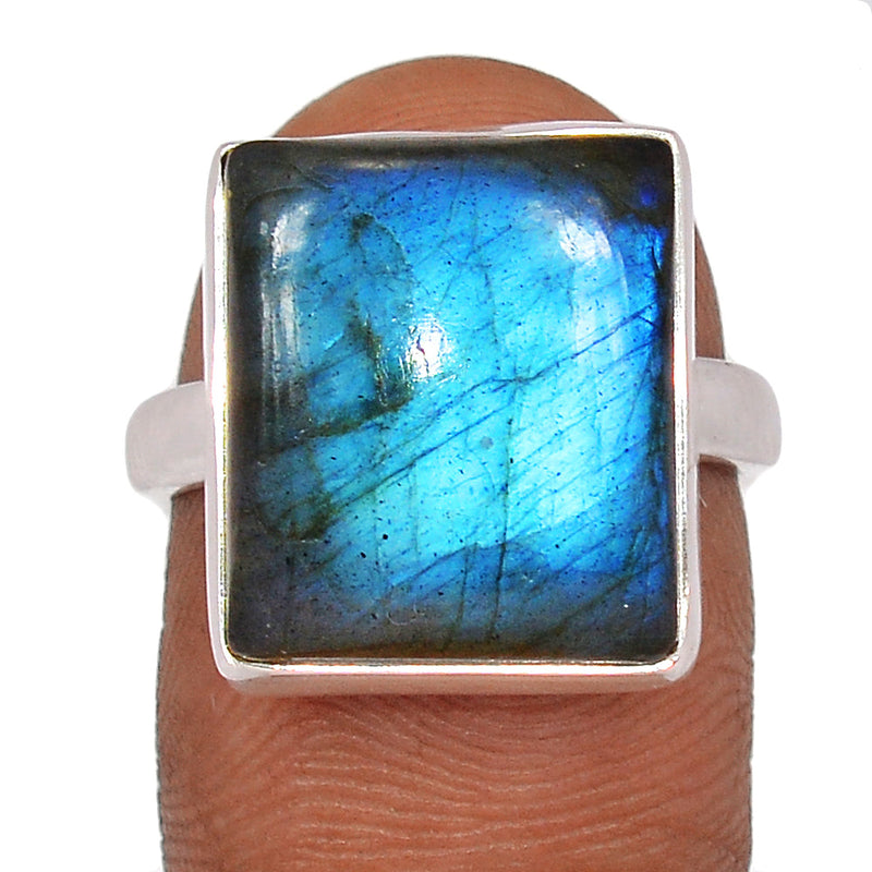 Blue Fire Labradorite Ring - BFLR1344