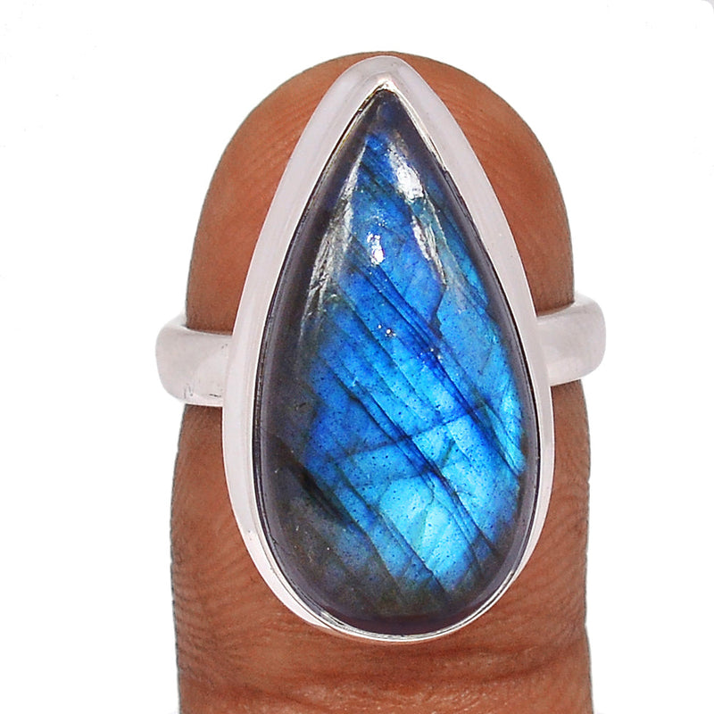 Blue Fire Labradorite Ring - BFLR1367