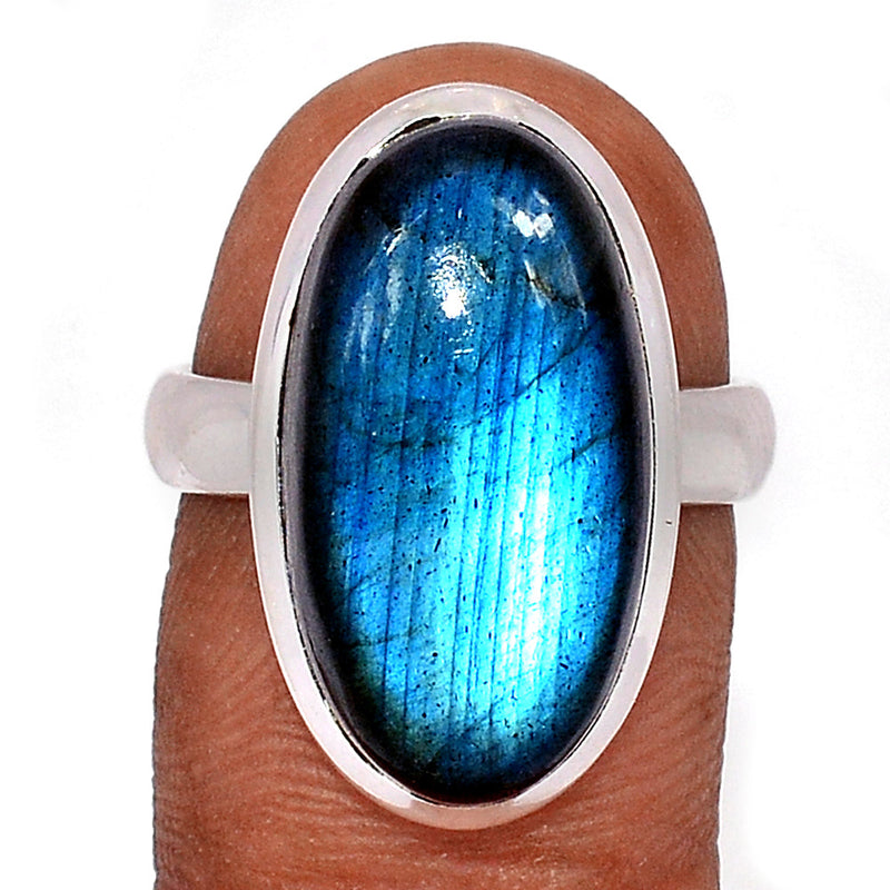 Blue Fire Labradorite Ring - BFLR1604