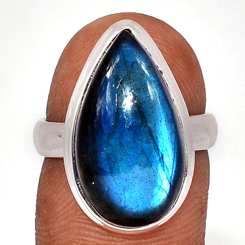Blue Fire Labradorite Ring - BFLR1617