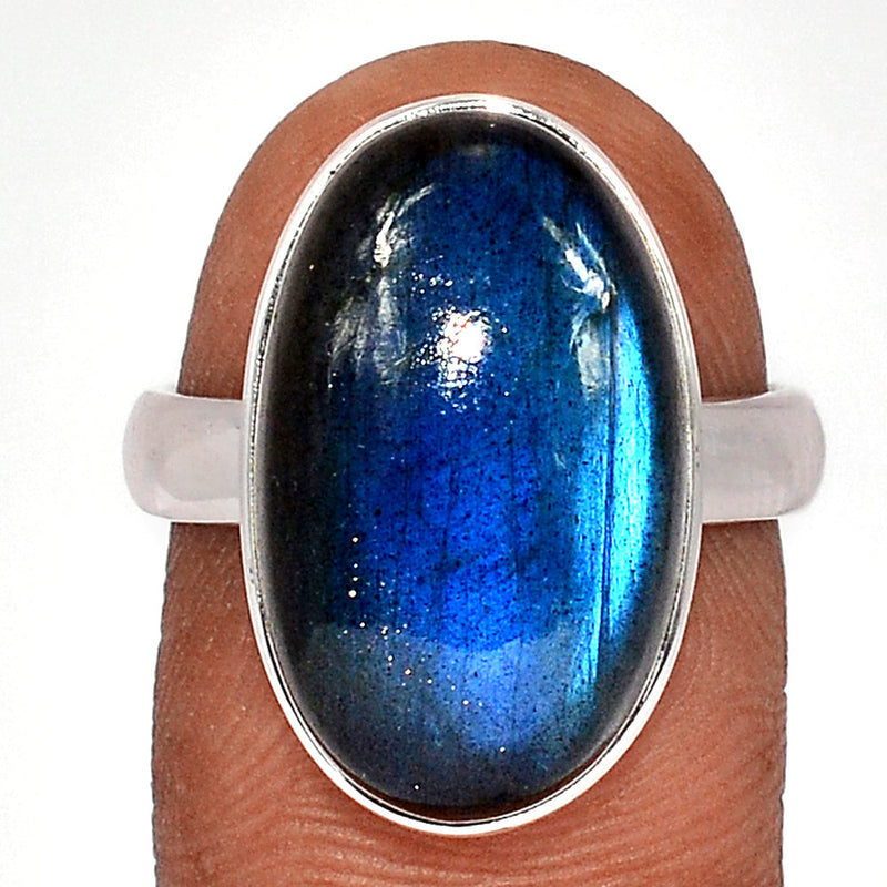 Blue Fire Labradorite Ring - BFLR1619