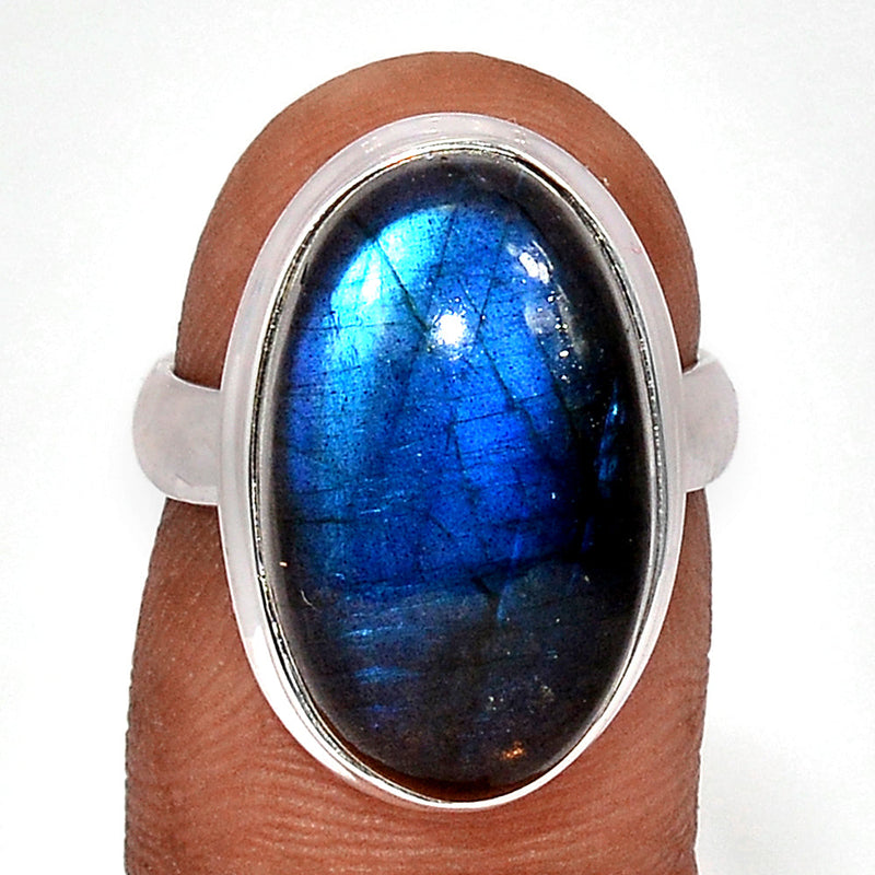 Blue Fire Labradorite Ring - BFLR1625