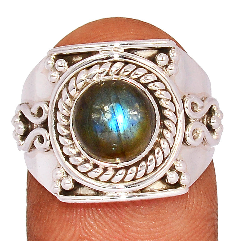 Fine Filigree - Blue Fire Labradorite Ring - BFLR1713