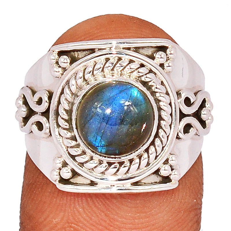 Fine Filigree - Blue Fire Labradorite Ring - BFLR1741